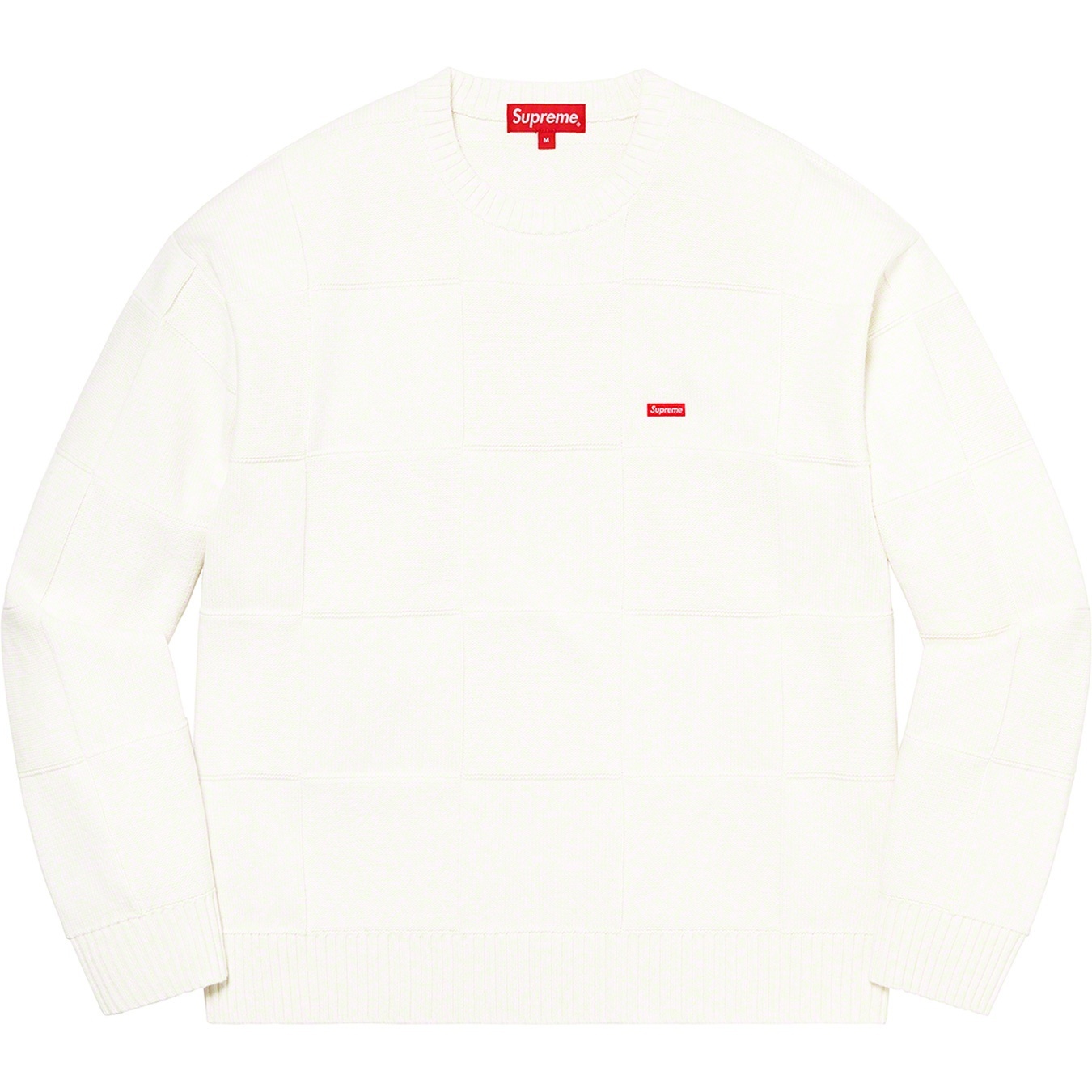 Tonal Checkerboard Small Box Sweater view 7